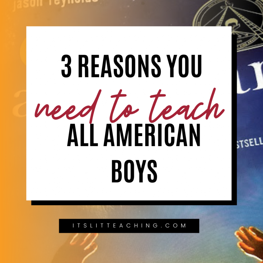 3 Reasons Why You Need to Teach All American Boys