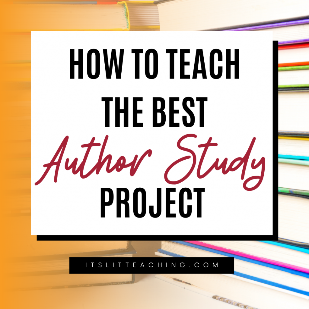 How to Teach the Best Author Study Project