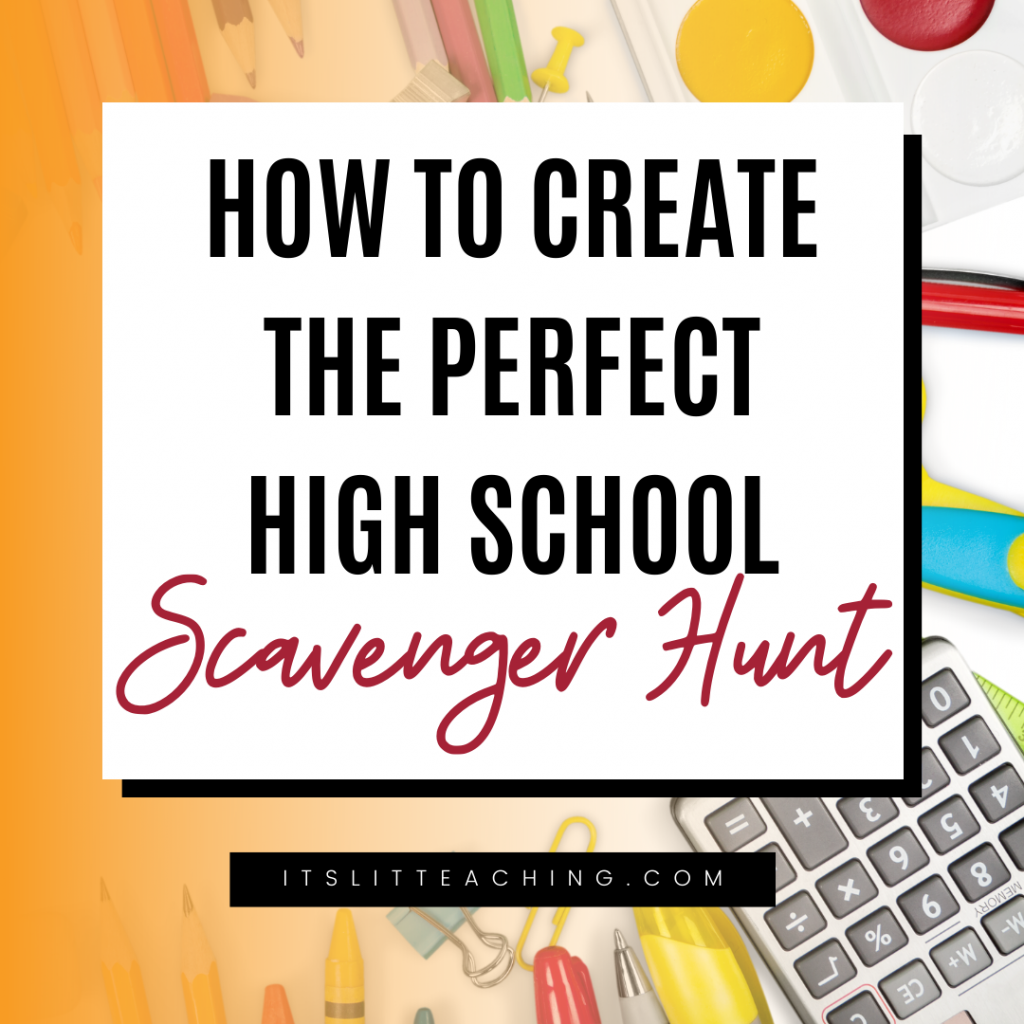 How to Create the Perfect High School Scavenger Hunt