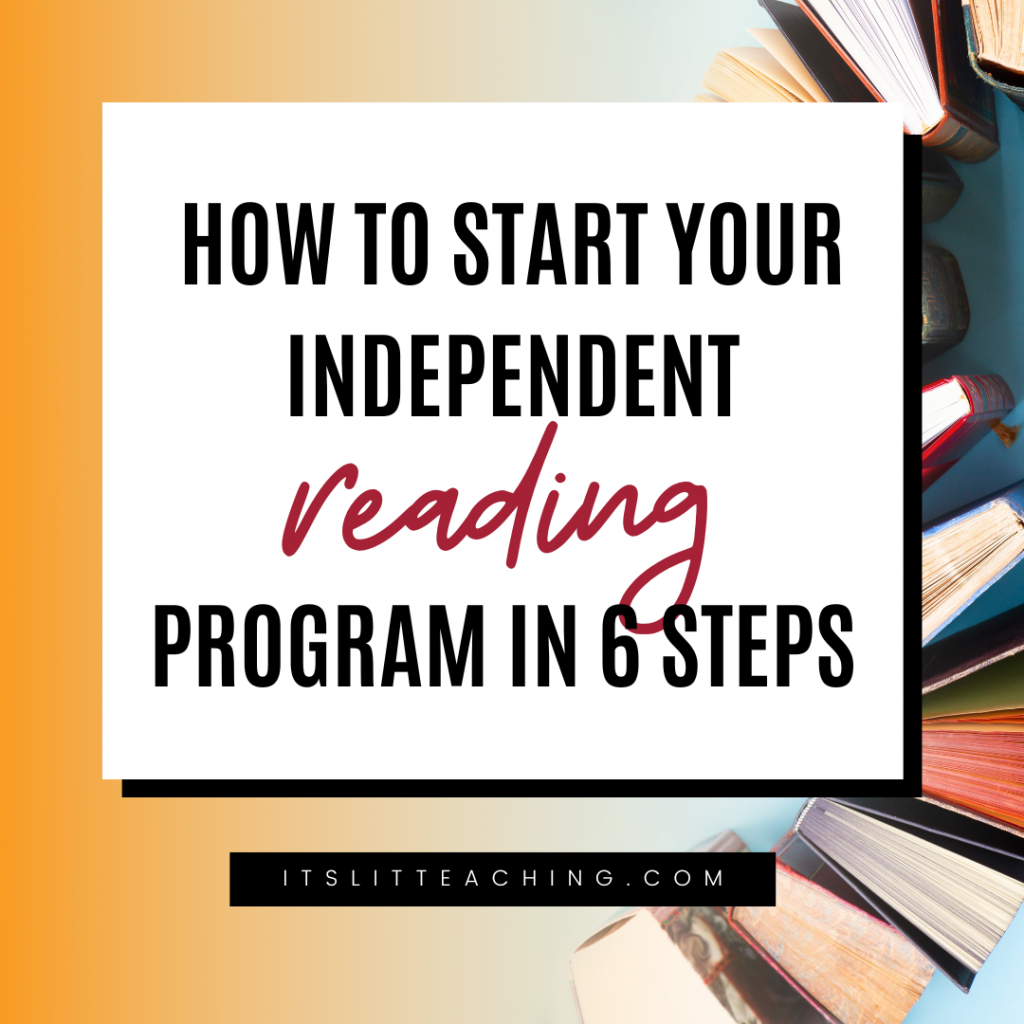 How to Start Your Independent Reading Program in 6 Steps