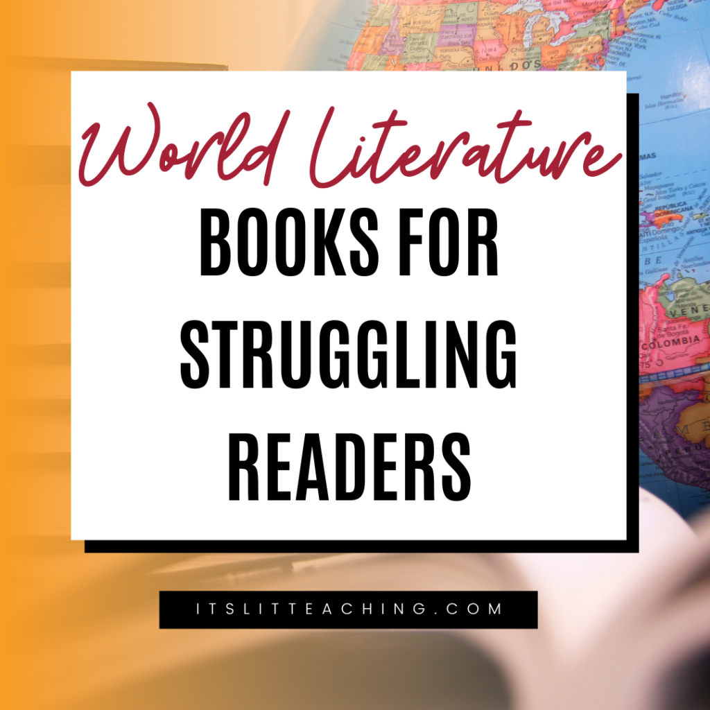 World Literature Books for Struggling Readers: A Global Journey