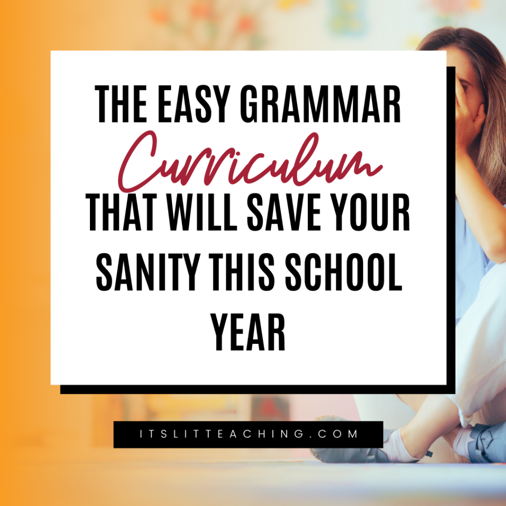 The Easy Grammar Curriculum That Will Save Your Sanity This School Year