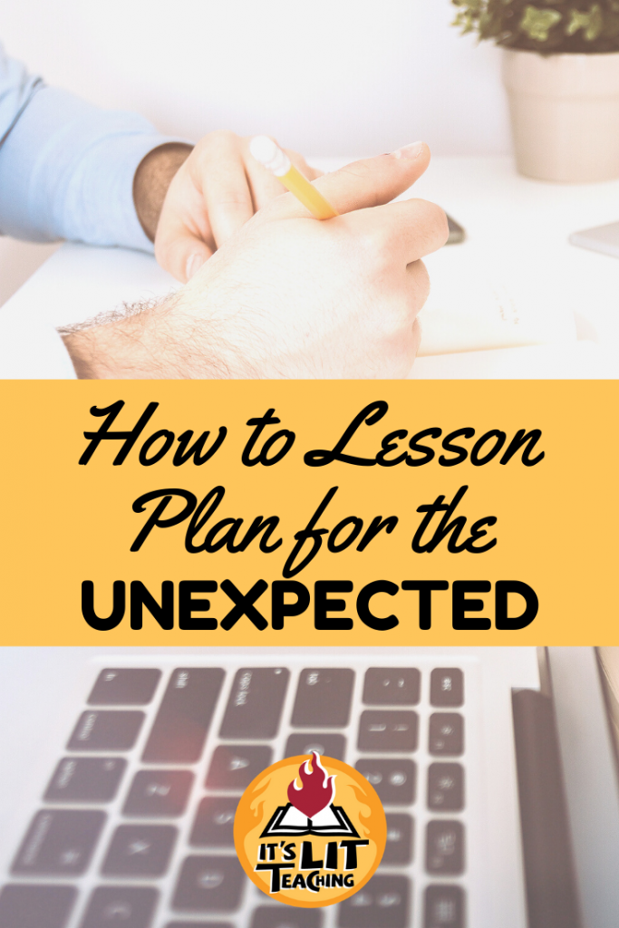 How to Lesson Plan for the Unexpected