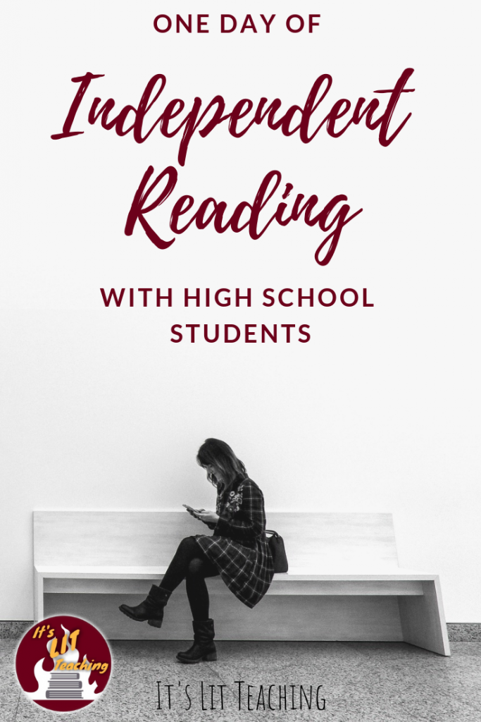 One Day of Independent Reading with High School Students