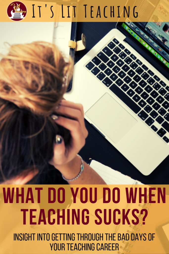 What Do You Do When Teaching Sucks?